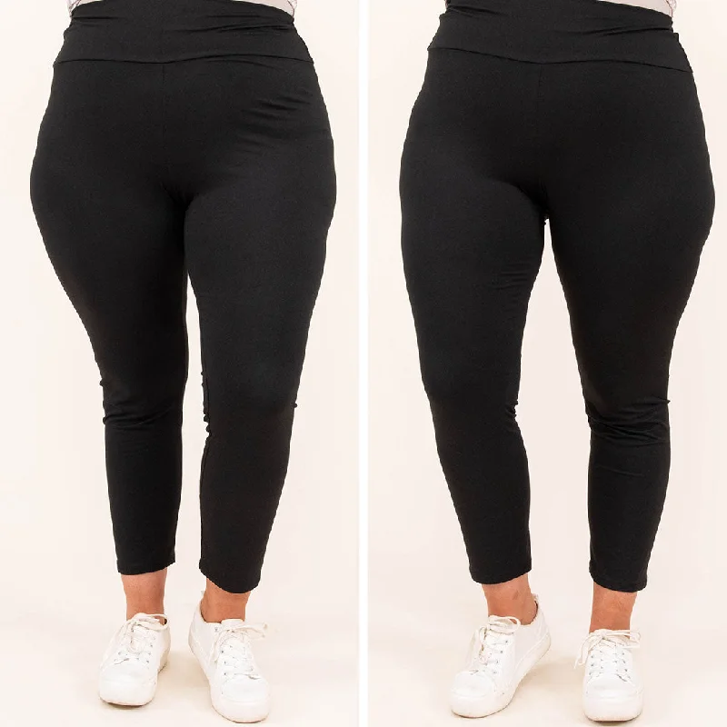 Hold the Position Leggings, Black