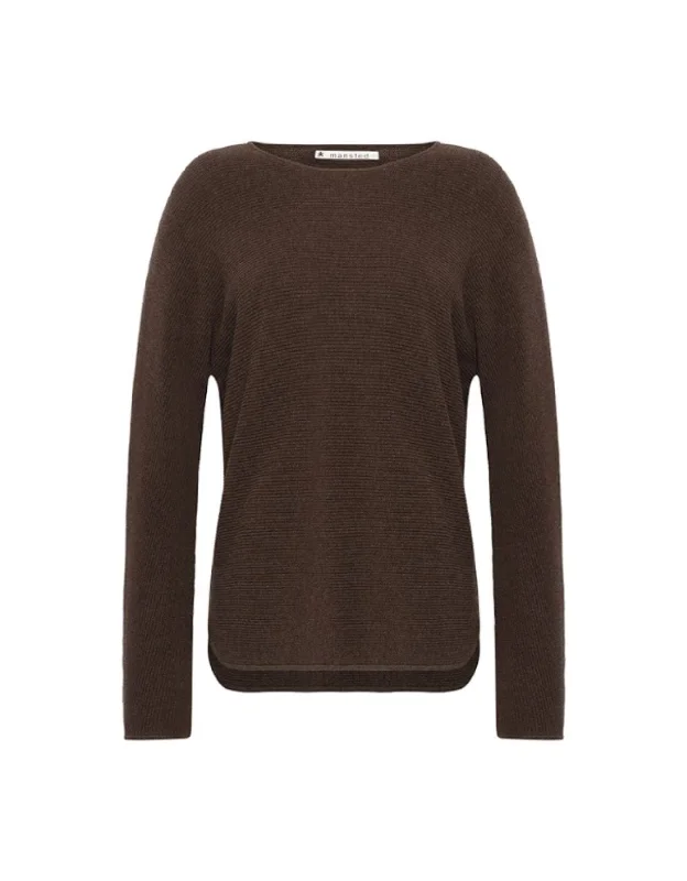 Mansted Nectar Sweater DARK BROWN